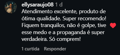 Comentário Instagram