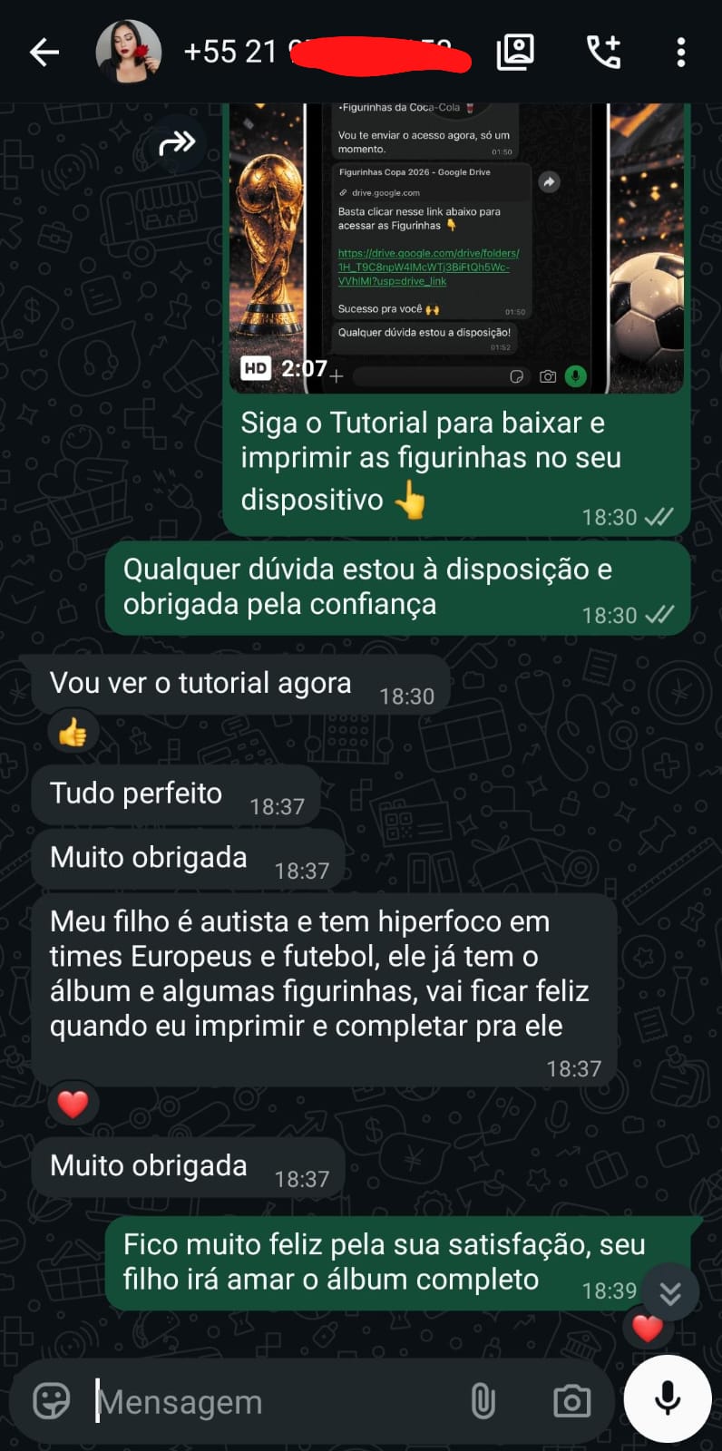 Feedback cliente 5